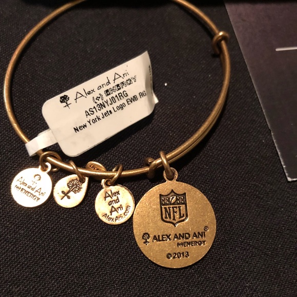 Alex and Ani New York Jets Bracelet - Picture 3 of 3